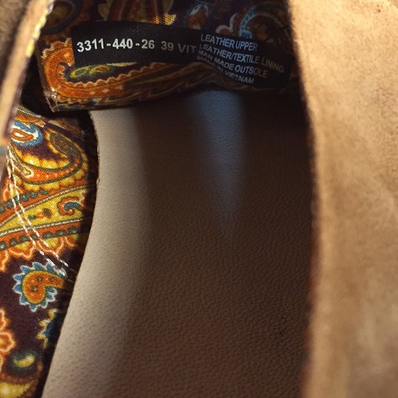 Vagabond Women’s Suede Lace Oxford Pointed Toe 39 - Picture 7 of 8